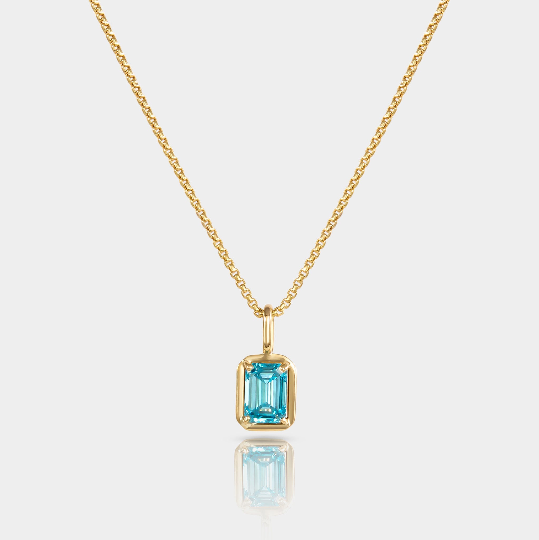 London Blue Topaz Necklace
