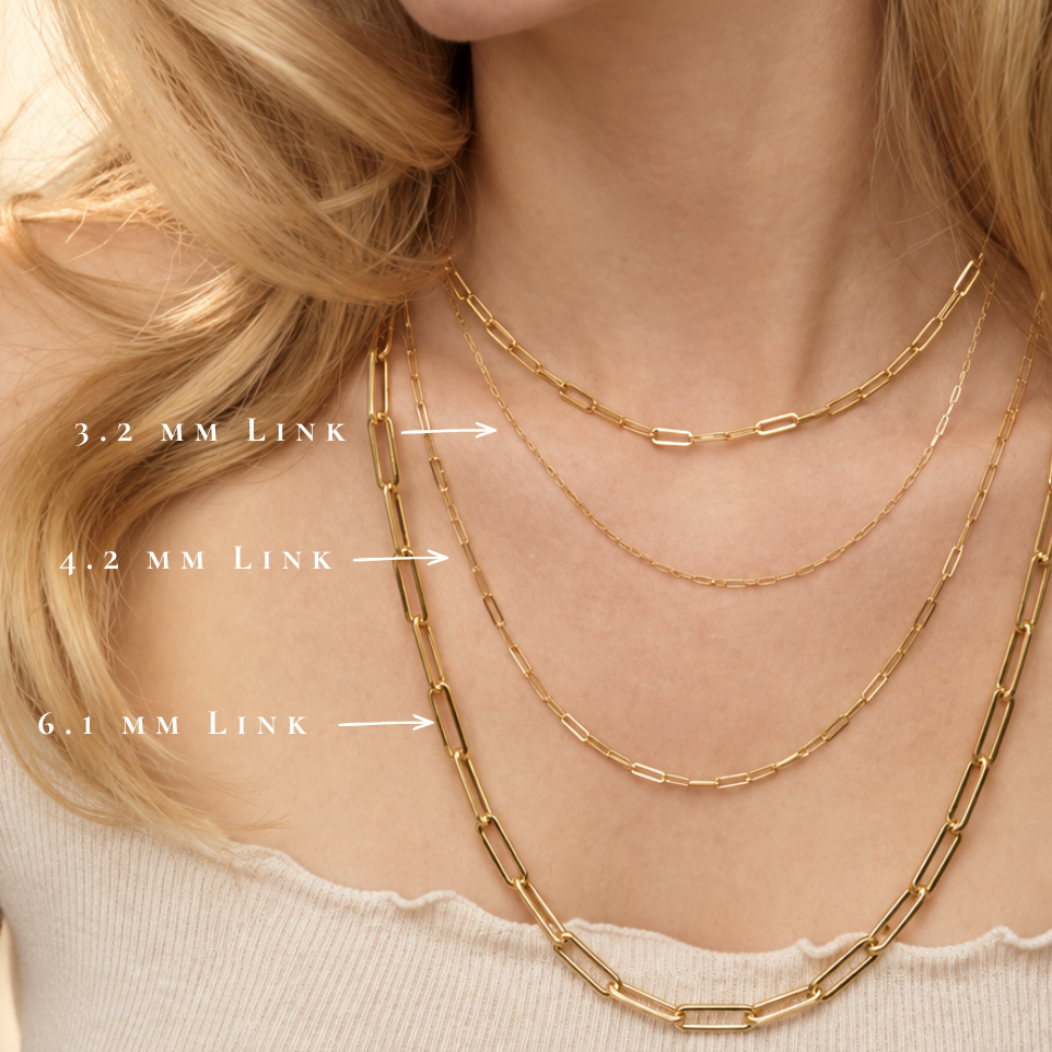 Paperclip Chain Necklace