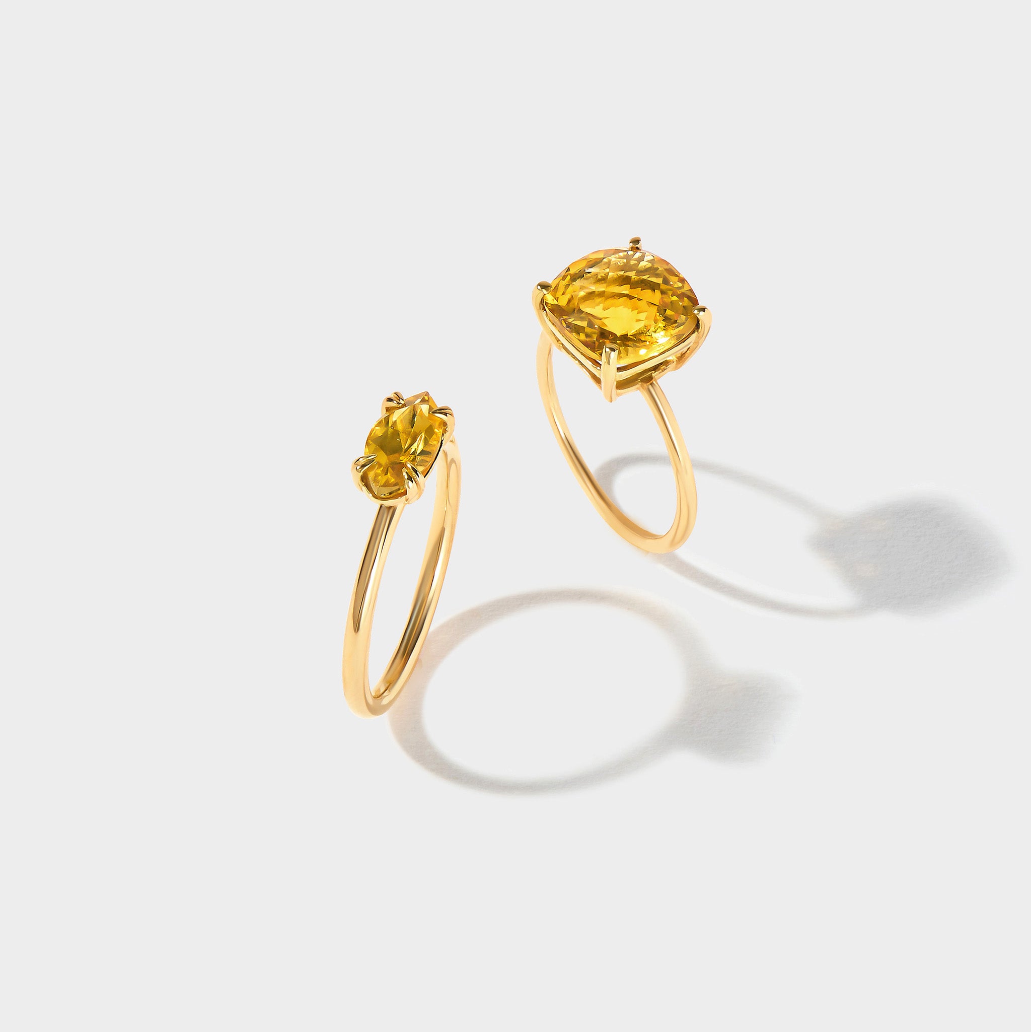 Cove | 14k Citrine Gold Ring | Ready to Ship