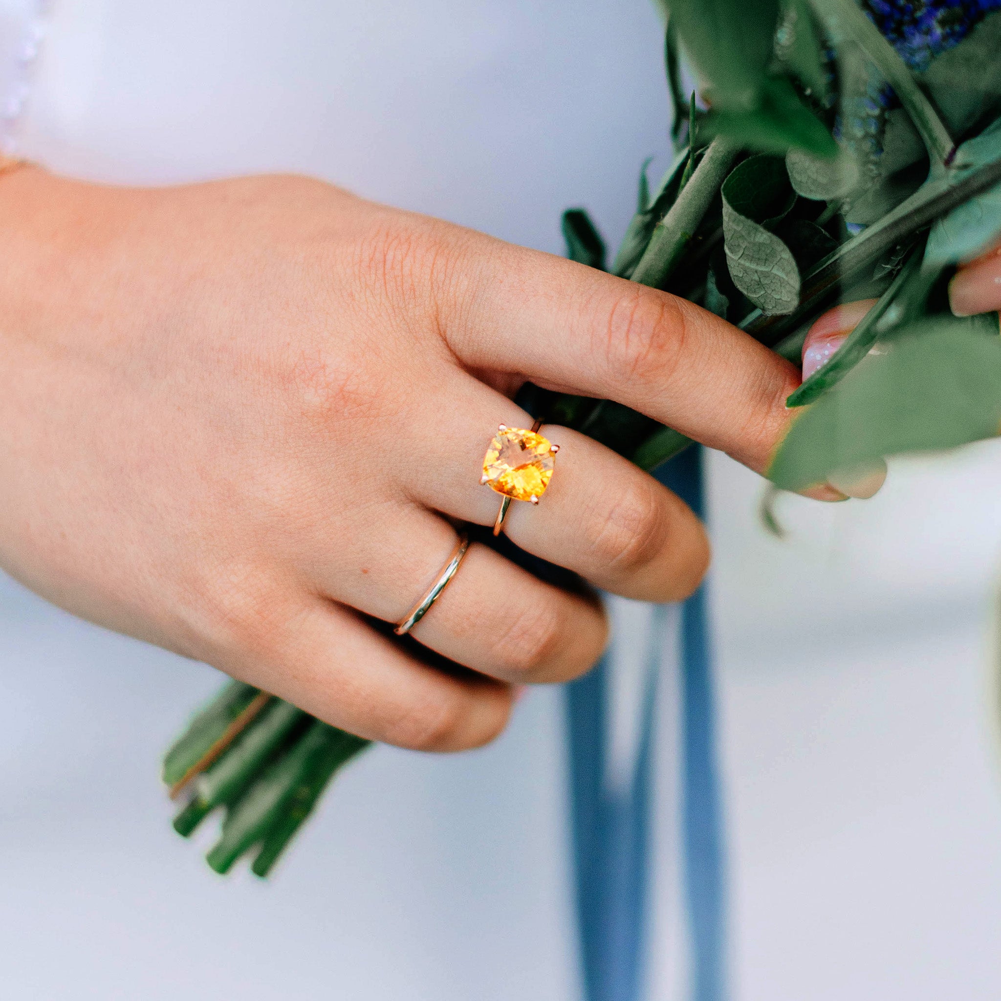 Cove | Citrine | Rhode Island, Gilded Gold