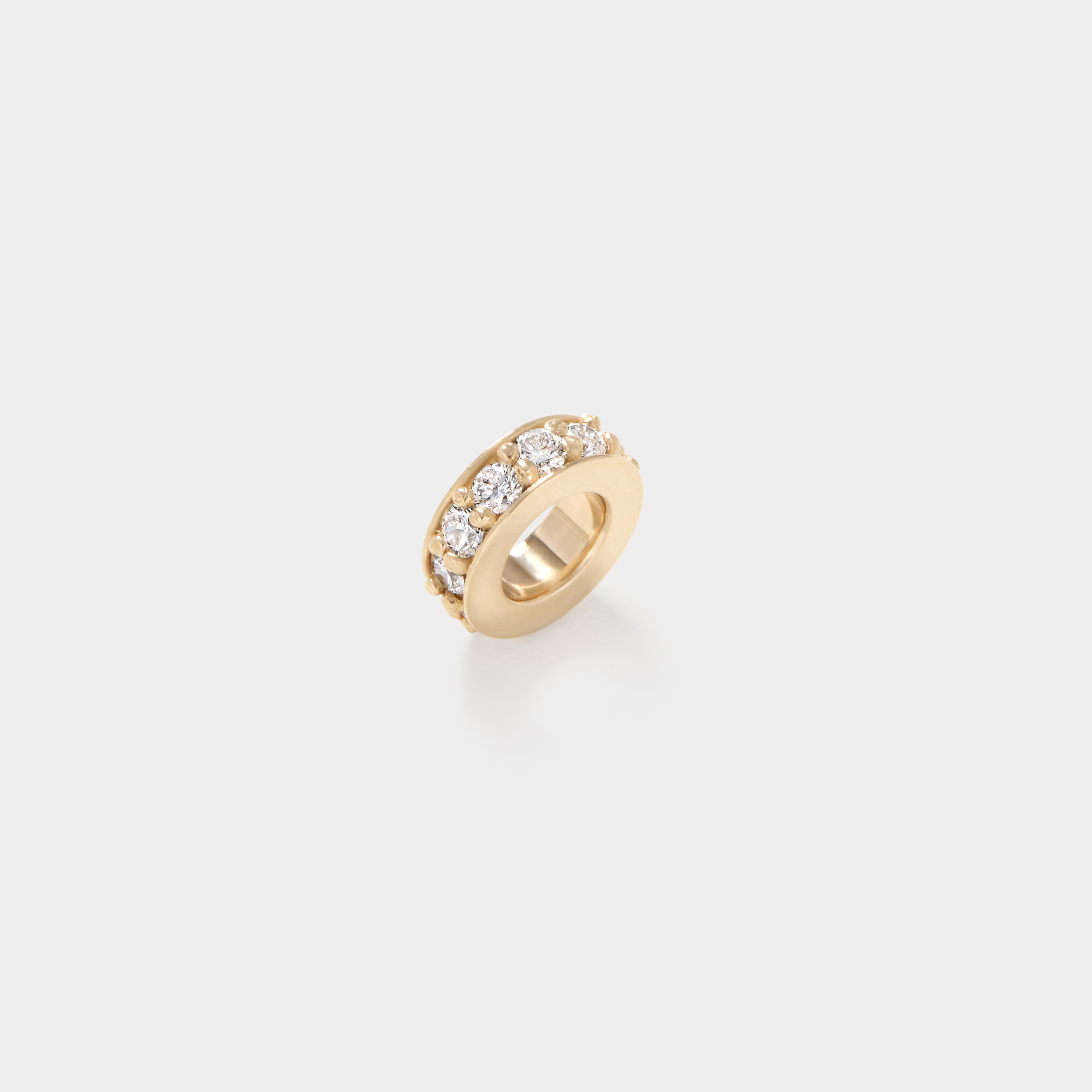 Diamond Rondelle Beads