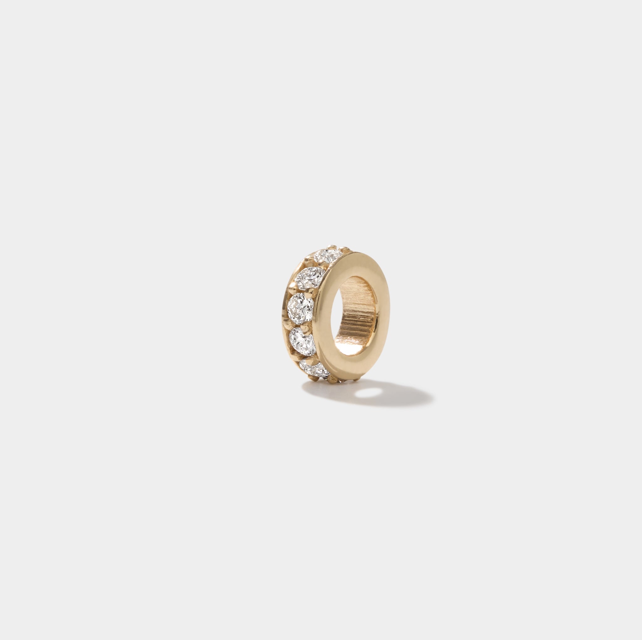 Diamond Rondelle Beads
