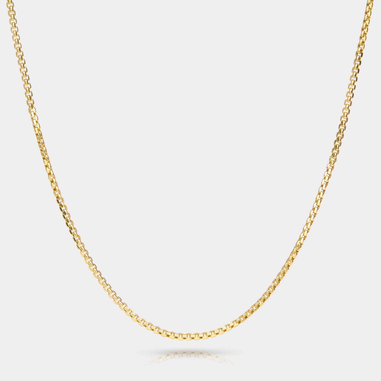 14k Box Chain | Necklace Stacking
