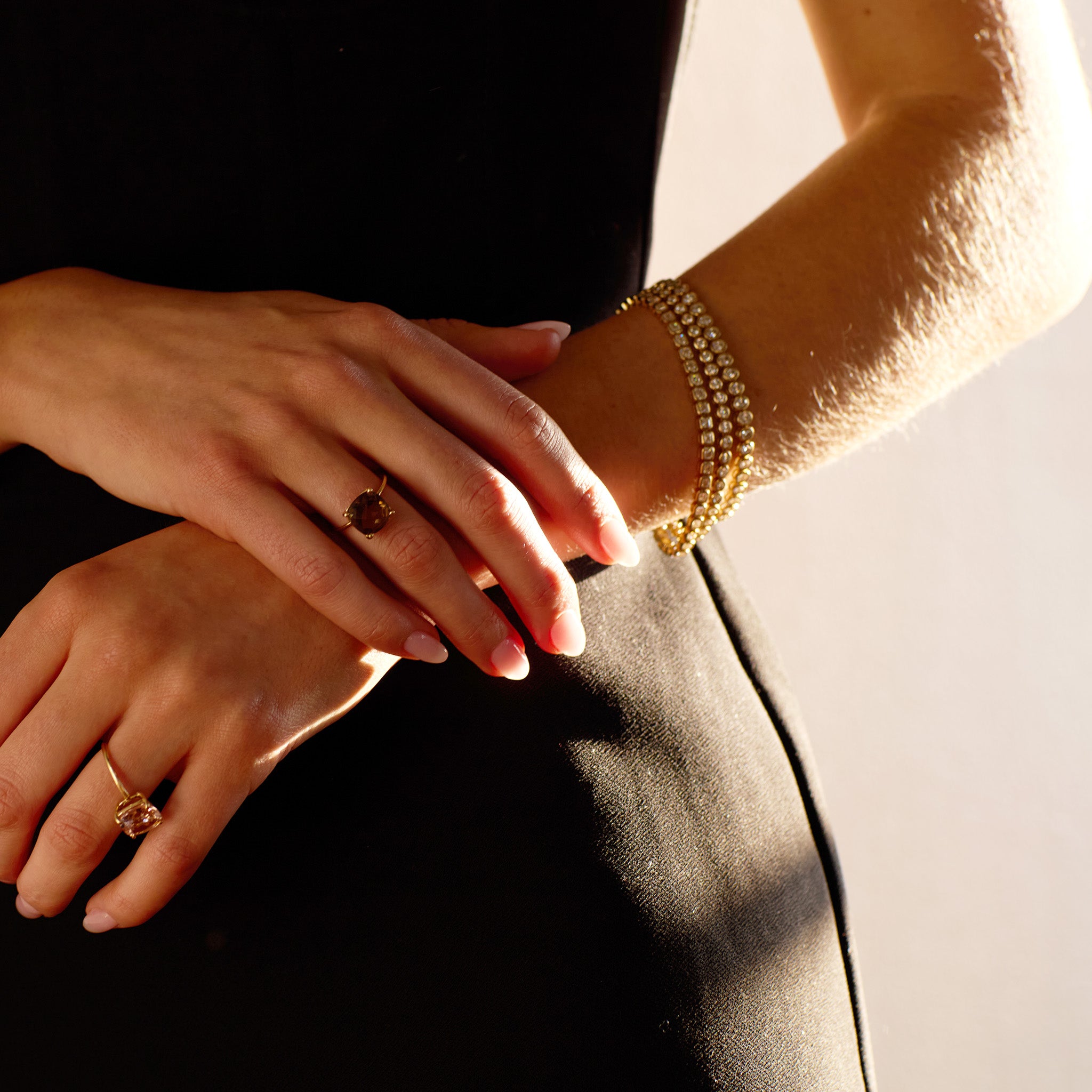 Independence Diamond Tennis Bracelet