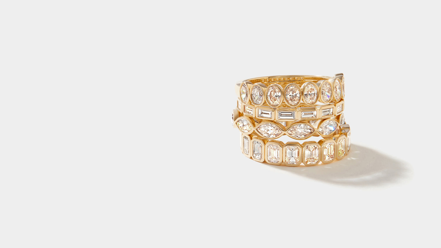 Long Point | East West Bezel Eternity Band