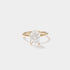 Elongated Cushion Engagement Ring
