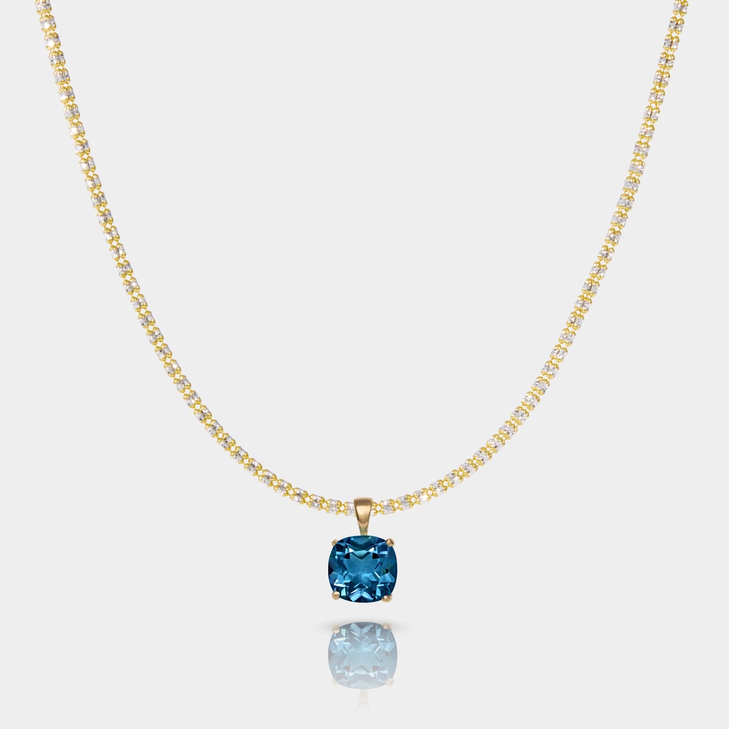 London Blue Topaz Pendant