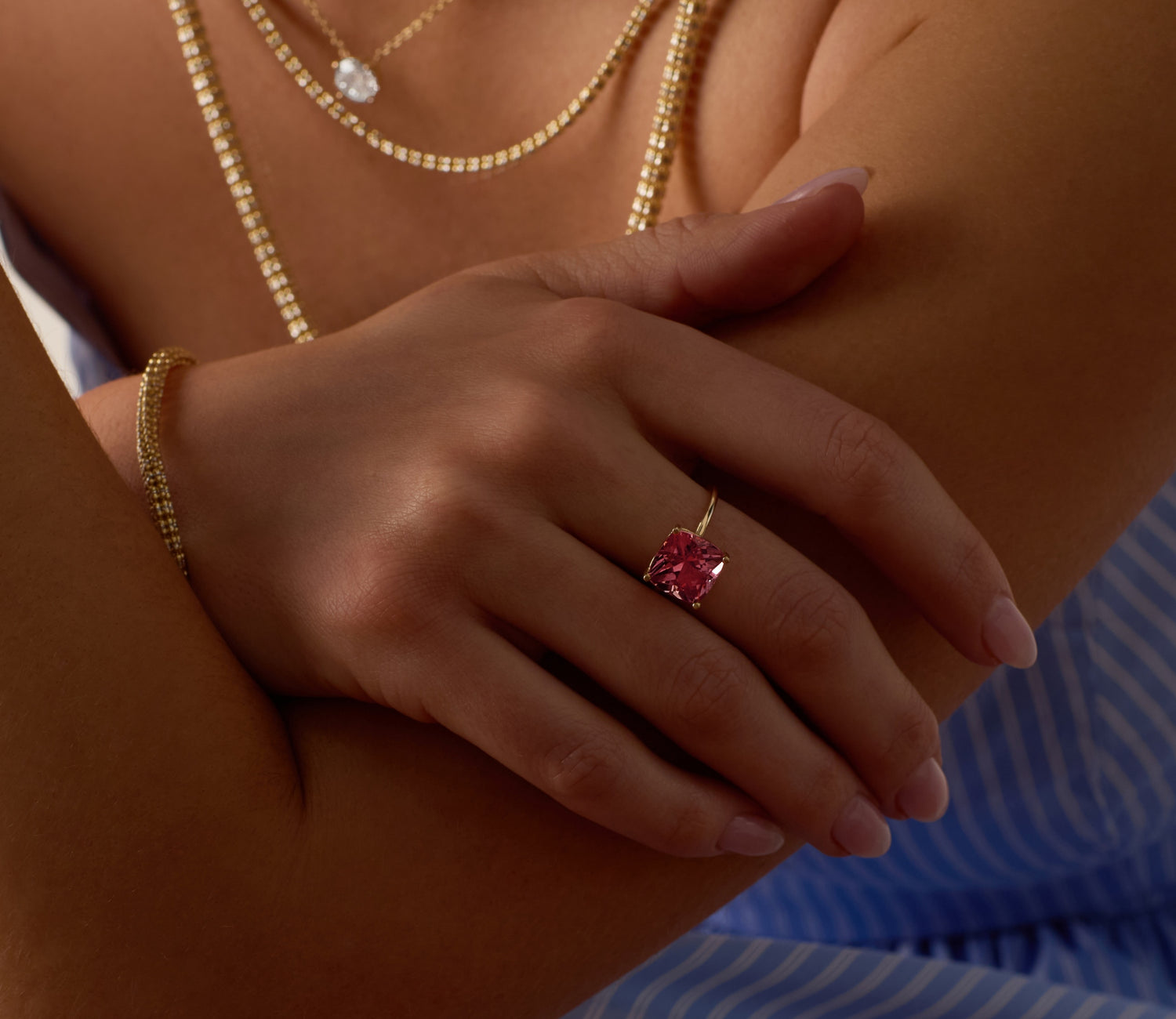 Cove | Nantucket Red | Pink Tourmaline