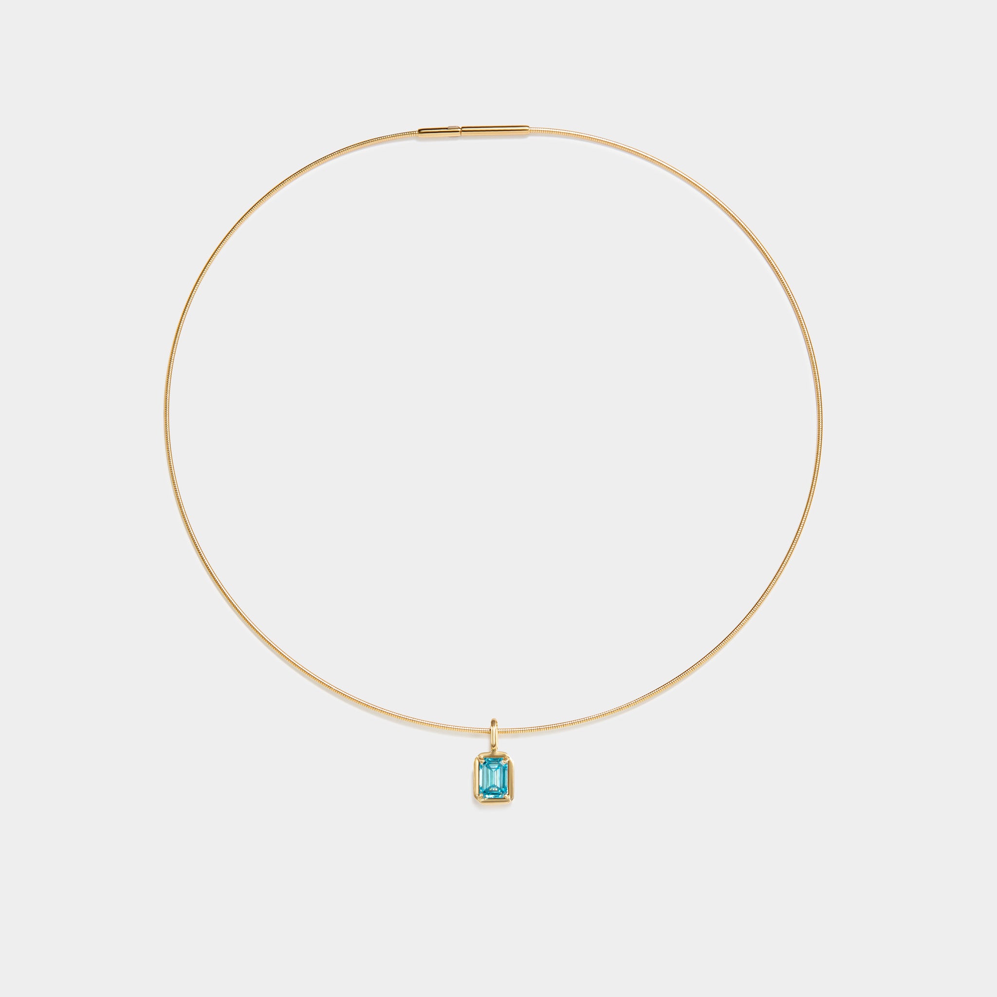 Seacoast Omega Chain Necklace – 14k Yellow Gold (16")