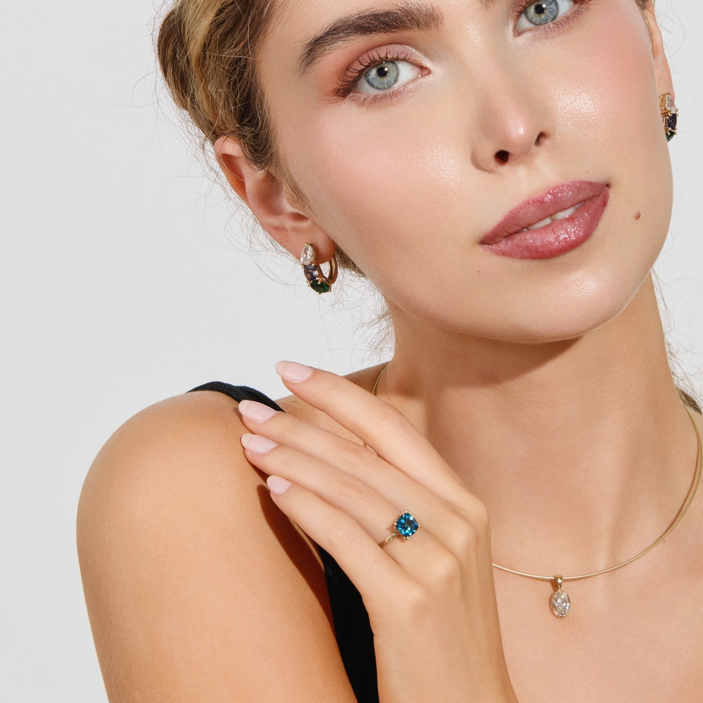 16 inch Omega Necklace