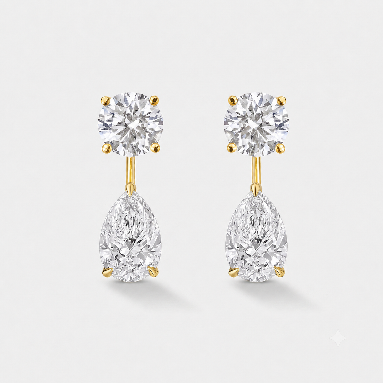 Ebb & Flow Lab-Grown Diamond Earring Jackets