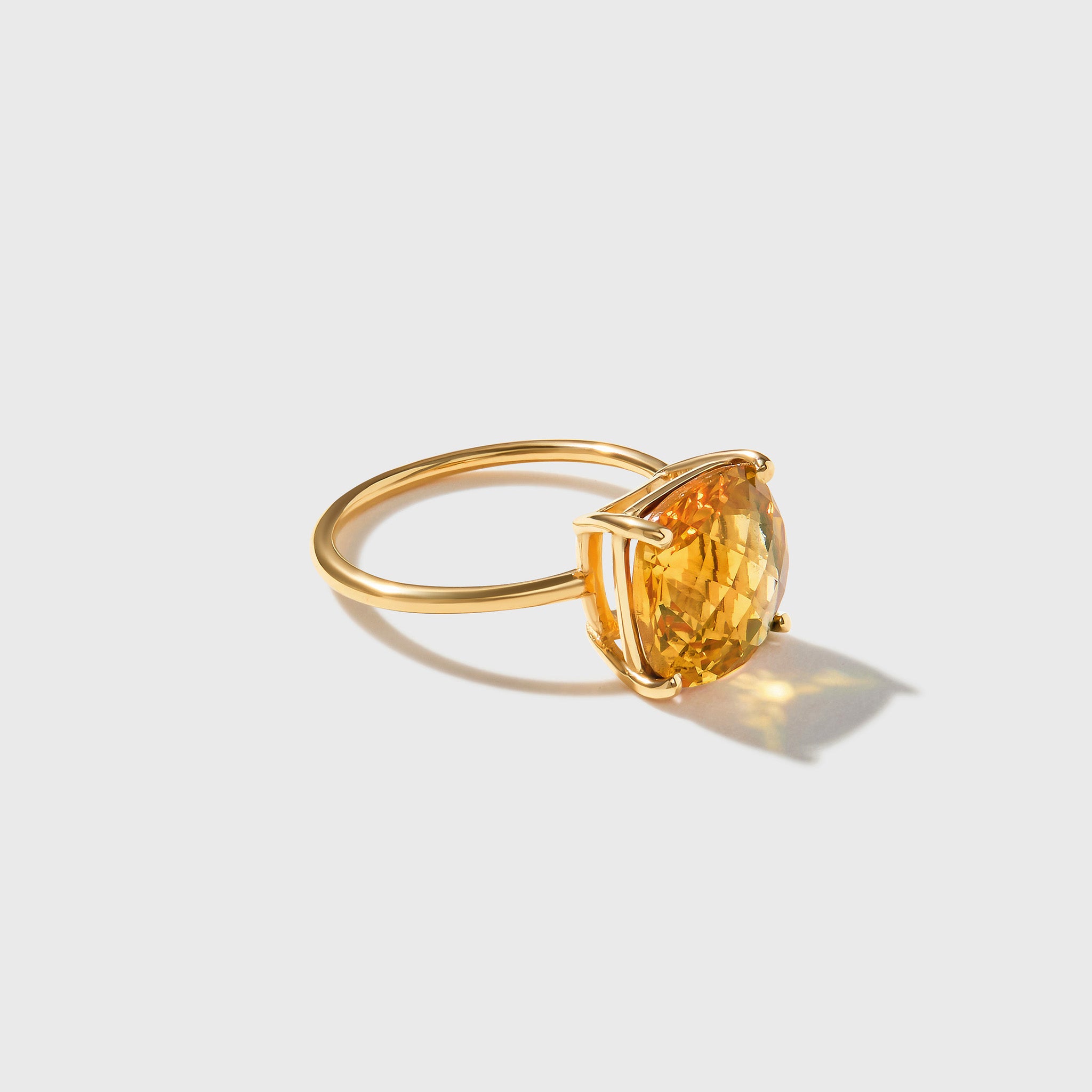 Cove | 14k Citrine Gold Ring | Ready to Ship