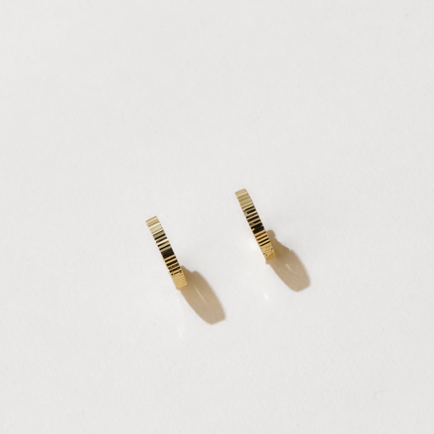 14 Carat Gold Earrngs Hoops