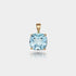 Sky Blue Topaz Necklace