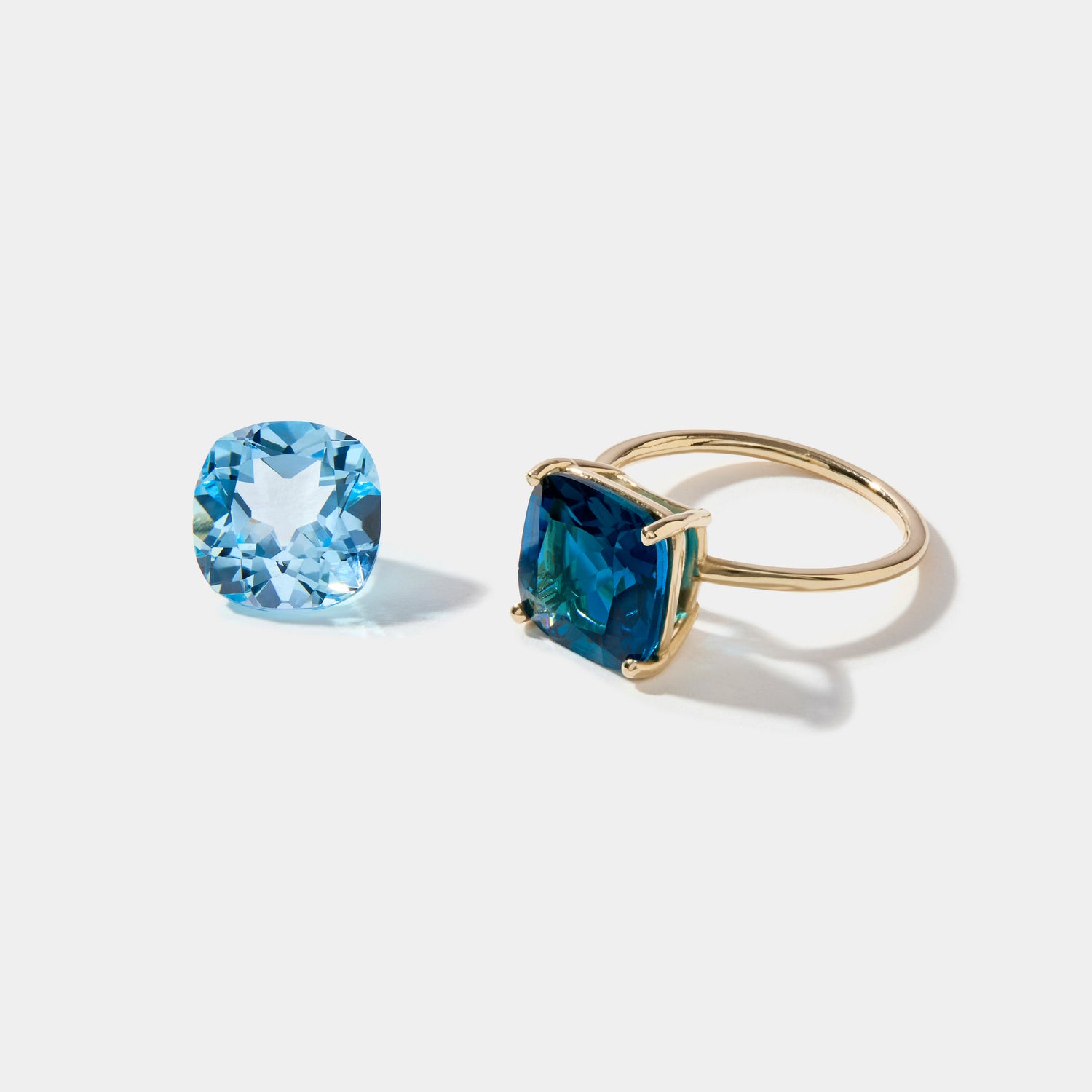 Cove Signature Ring | 14k Gold Cocktail Ring | Gem Bar