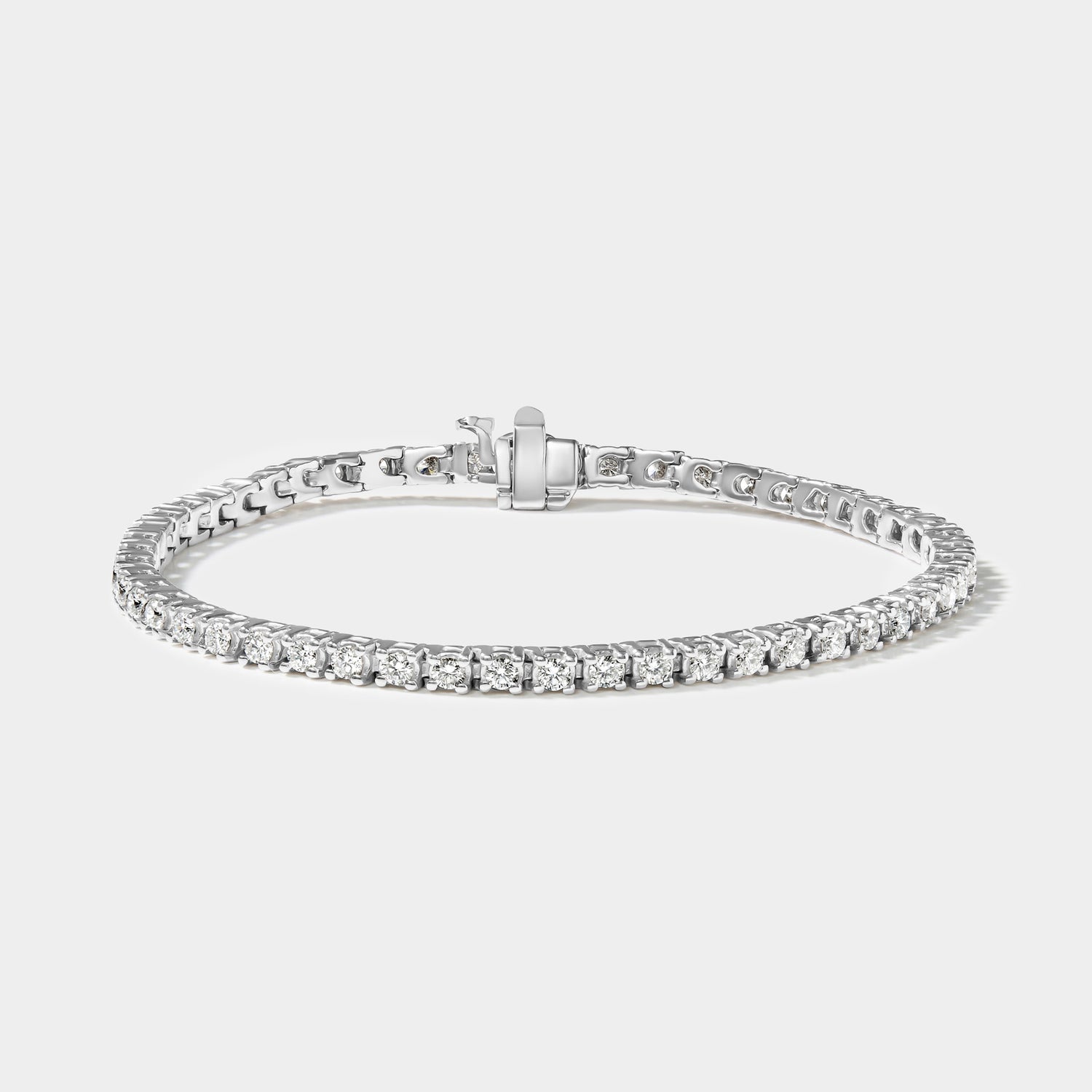 White Gold and Diamond Tennis Bracelet