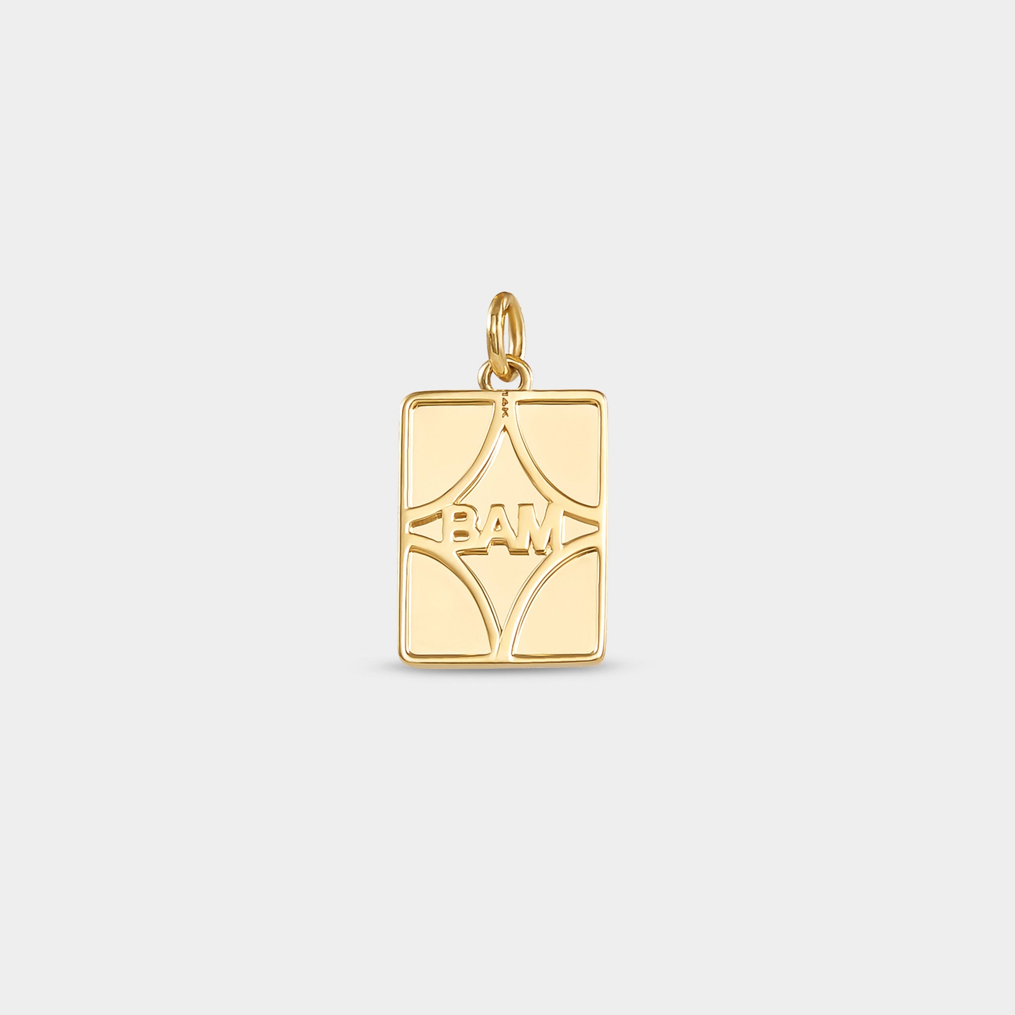 Fine jewelry mahjong accessory charm designed for modern mahjong players