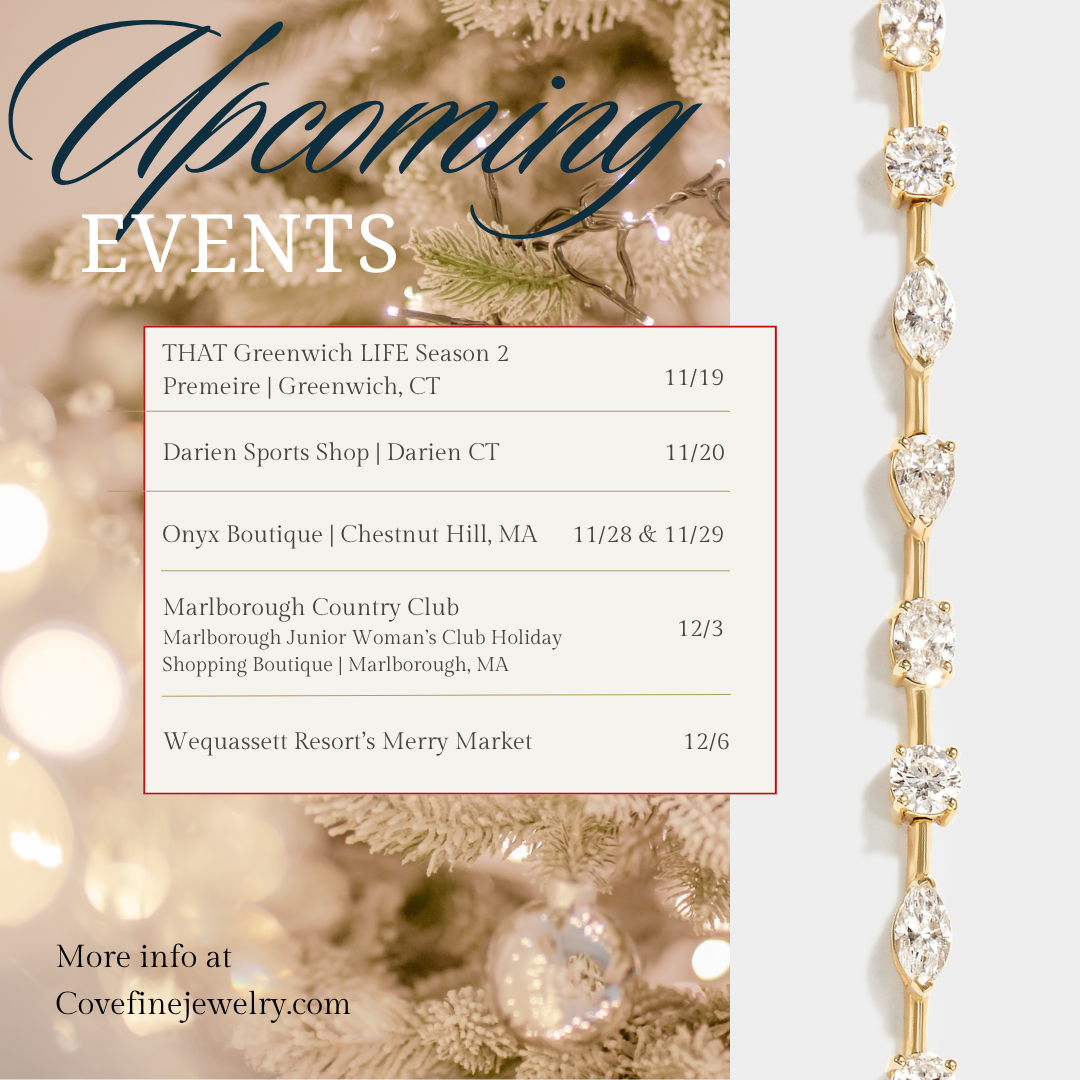 Your Guide to Cove Fine Jewelry’s Holiday 2025 In-Person Events