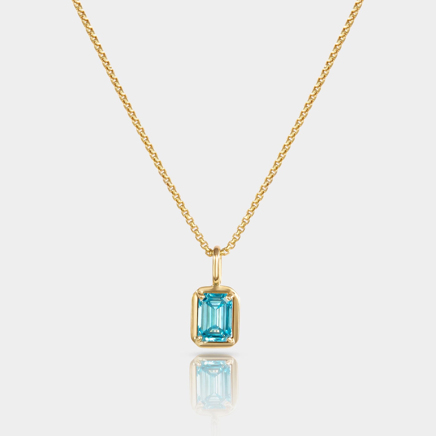 London Blue Topaz Necklace 