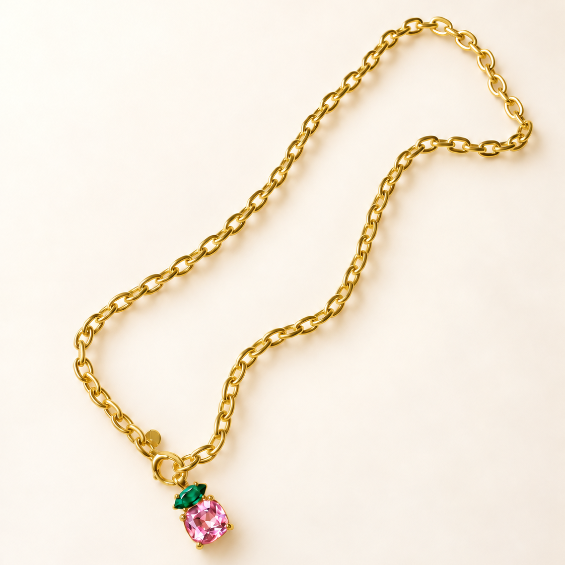 necklace.jpg	14k yellow gold build-your-own charm necklace with front charm clasp