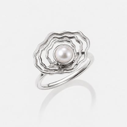 Bayside Oyster Pearl Ring | 14K Gold