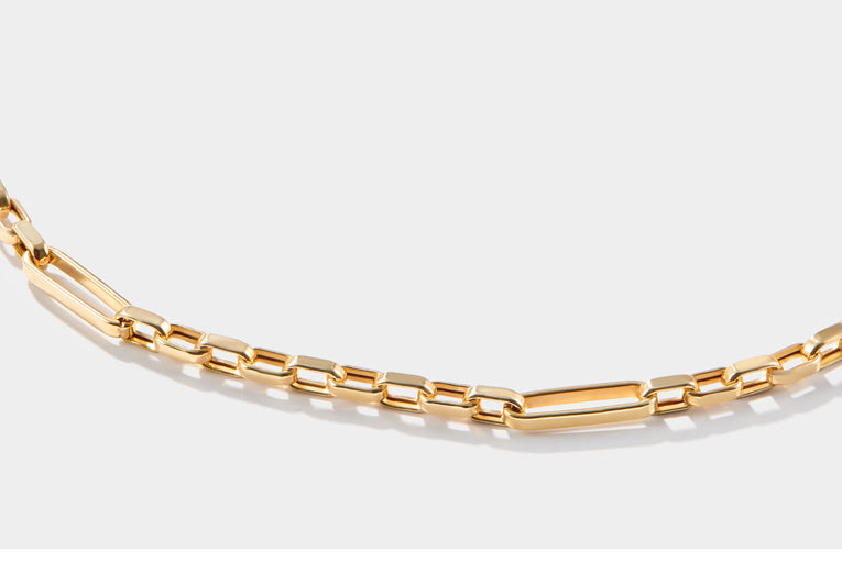 14k Gold Necklace | Harbor Link Chain | Ready to Ship