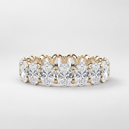 Oval Lab-Grown Diamond Eternity Band