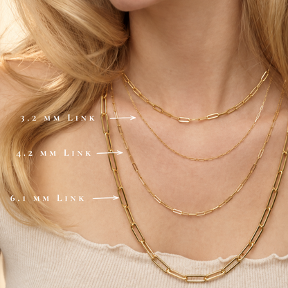 Paperclip Chain Necklace