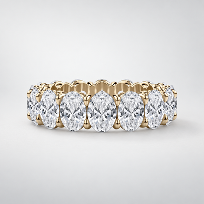Oval Lab-Grown Diamond Eternity Band