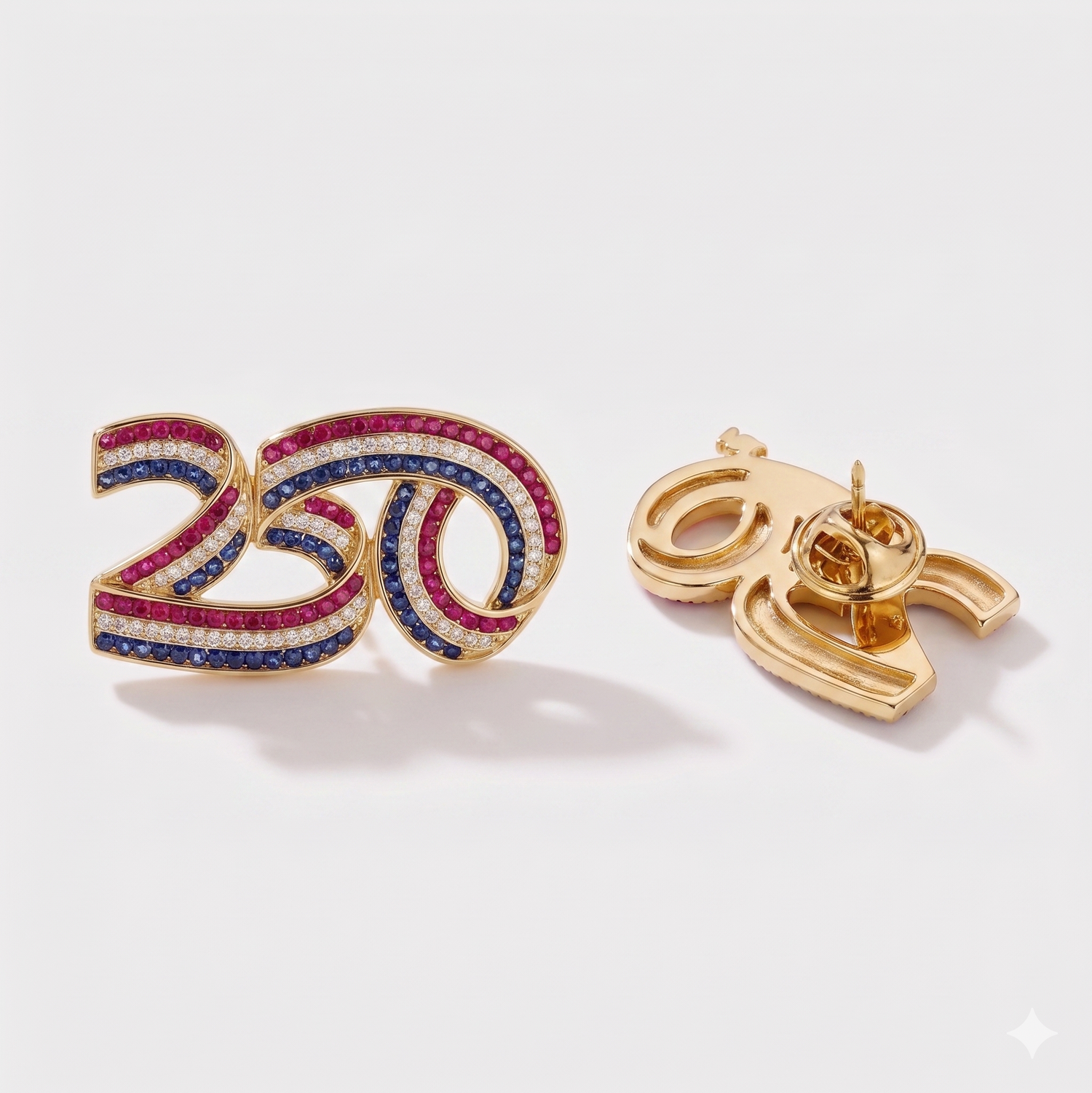 America250™ Diamond Commemorative Lapel Pin