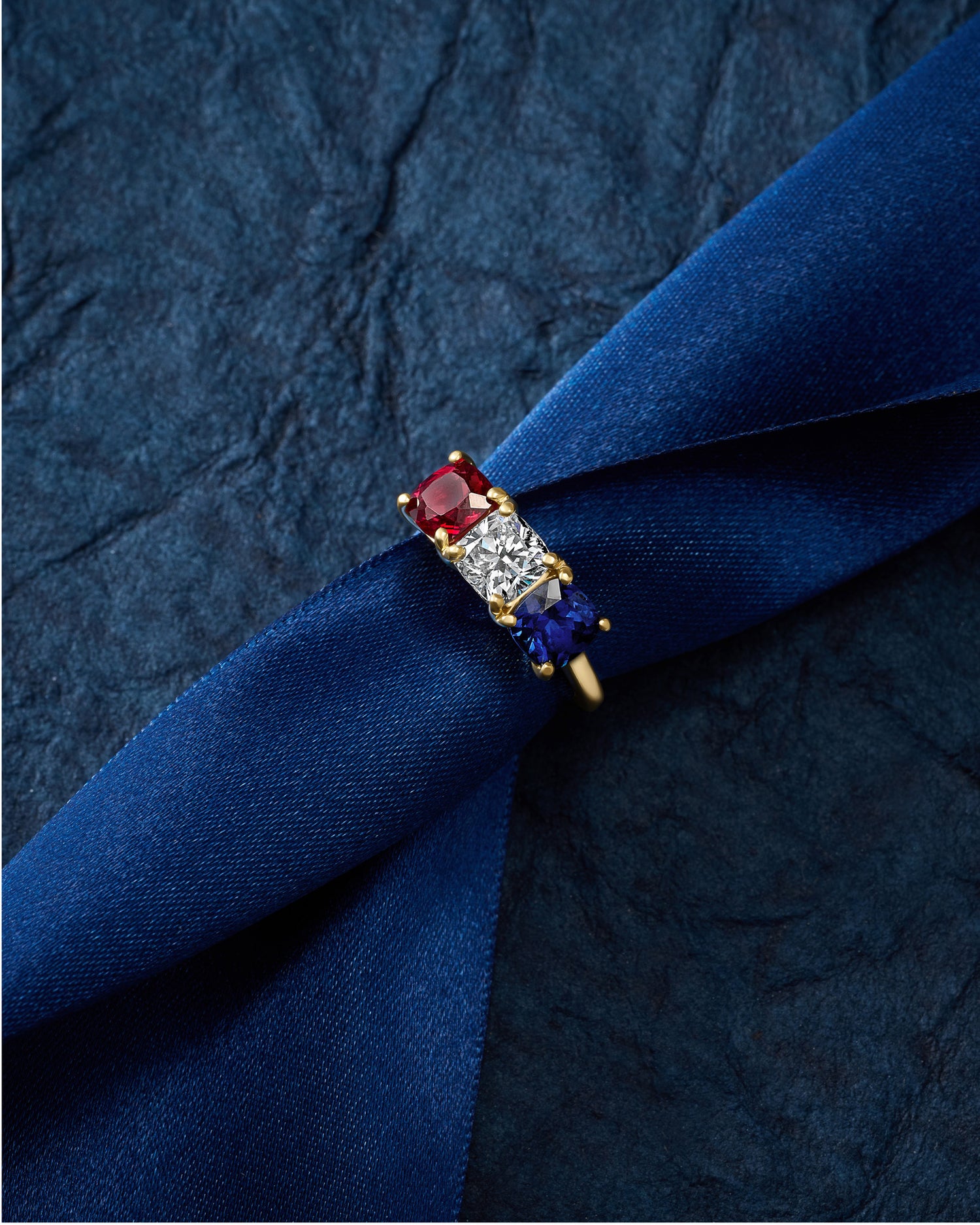 America250™ Heritage Cushion Cut Ring