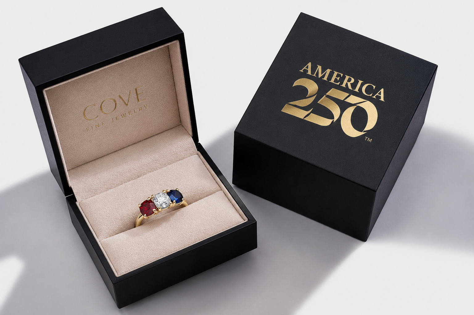 America250™ Heritage Cushion Cut Ring