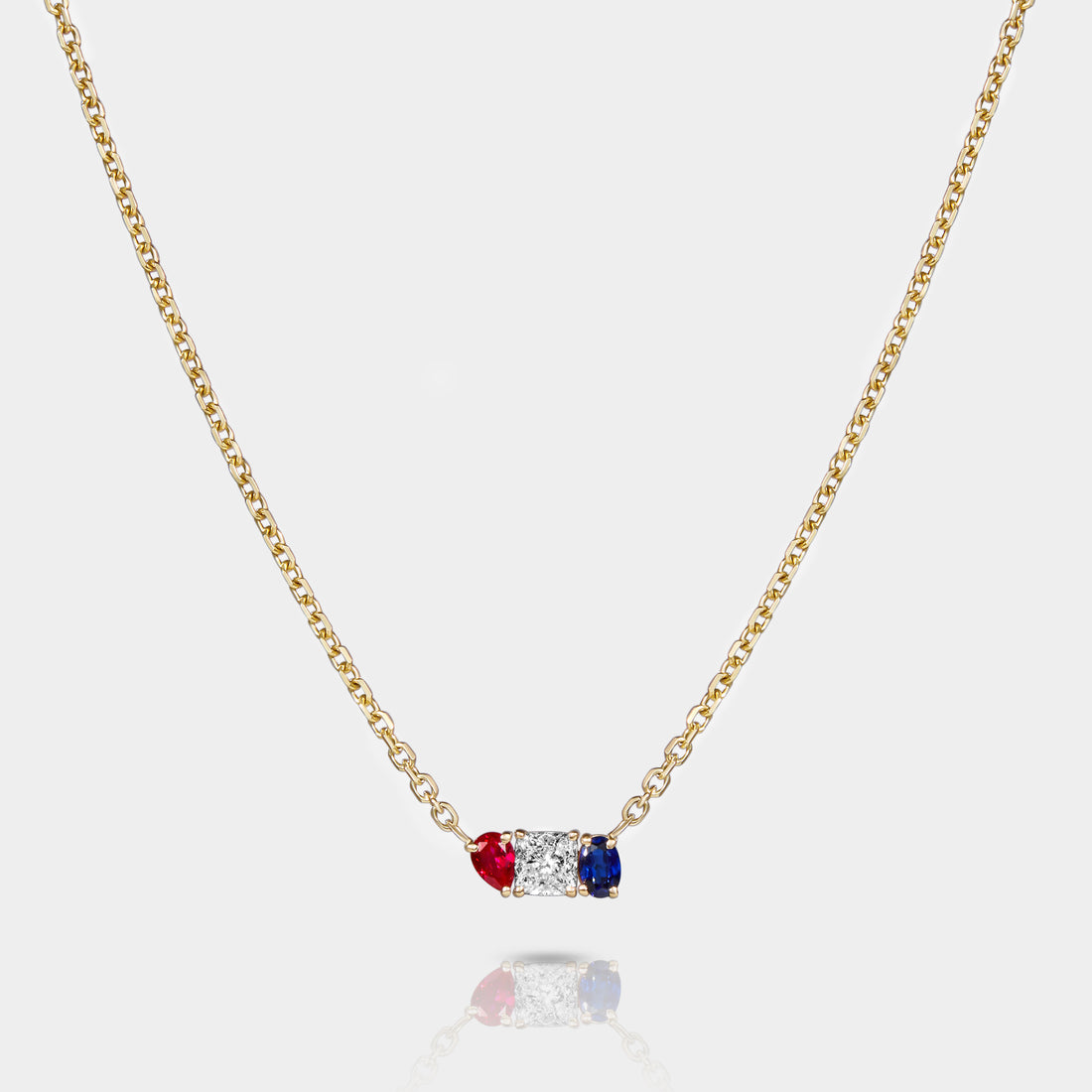 Americana Necklace in 14k Gold