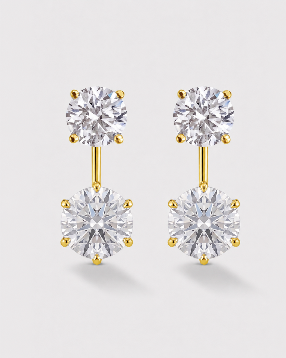 Ebb &amp; Flow Lab-Grown Diamond Earring Jackets