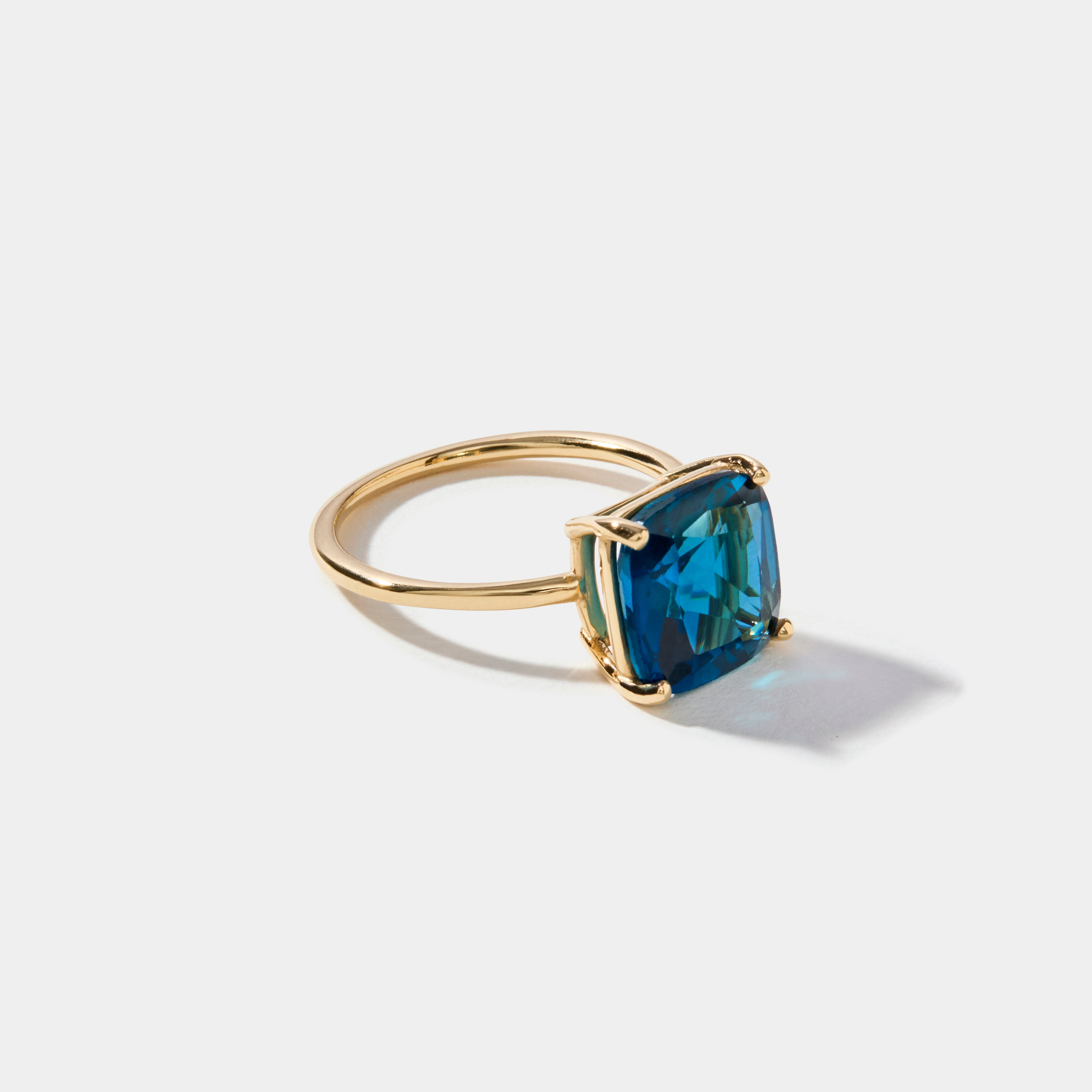 Cove | London Blue Topaz Ring
