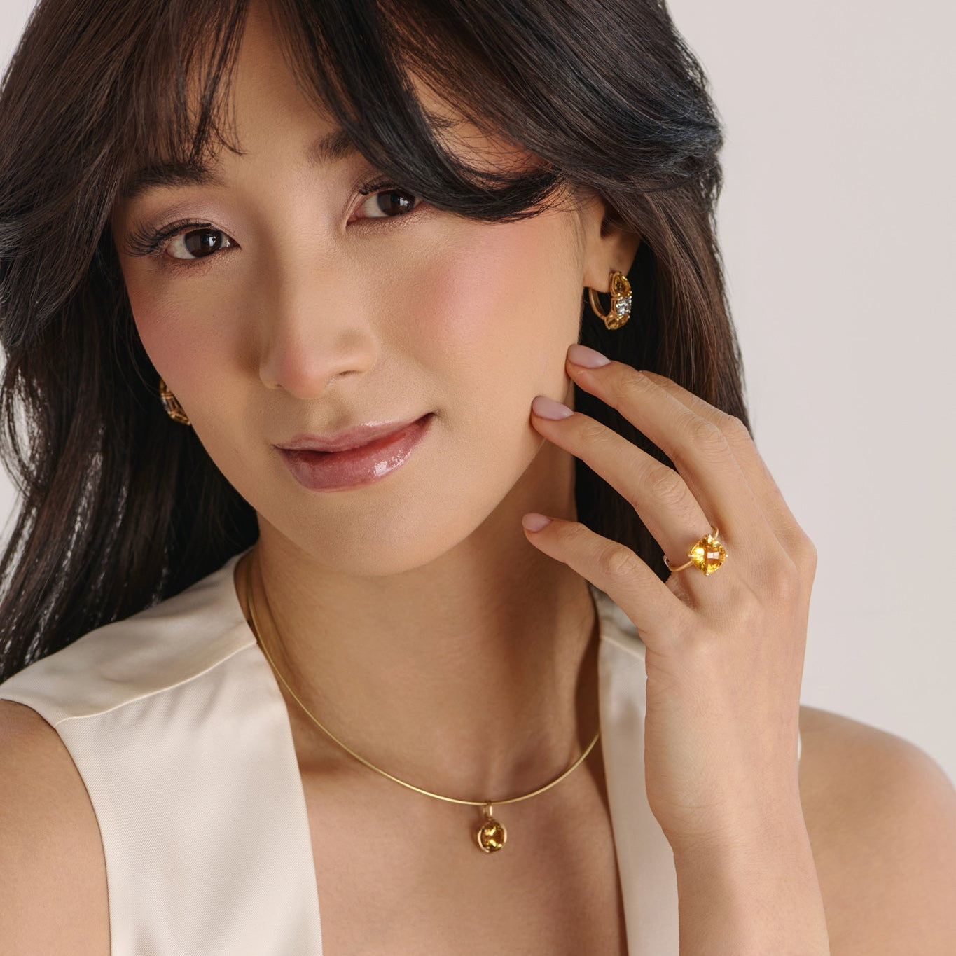 Cove | Citrine | Rhode Island, Gilded Gold