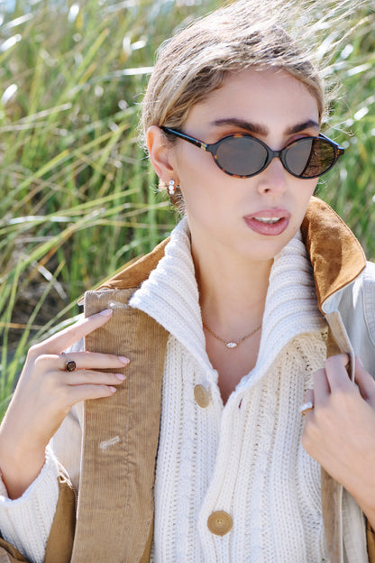 Ocean Crest Necklace | Marquise Lab Grown Diamond Necklace