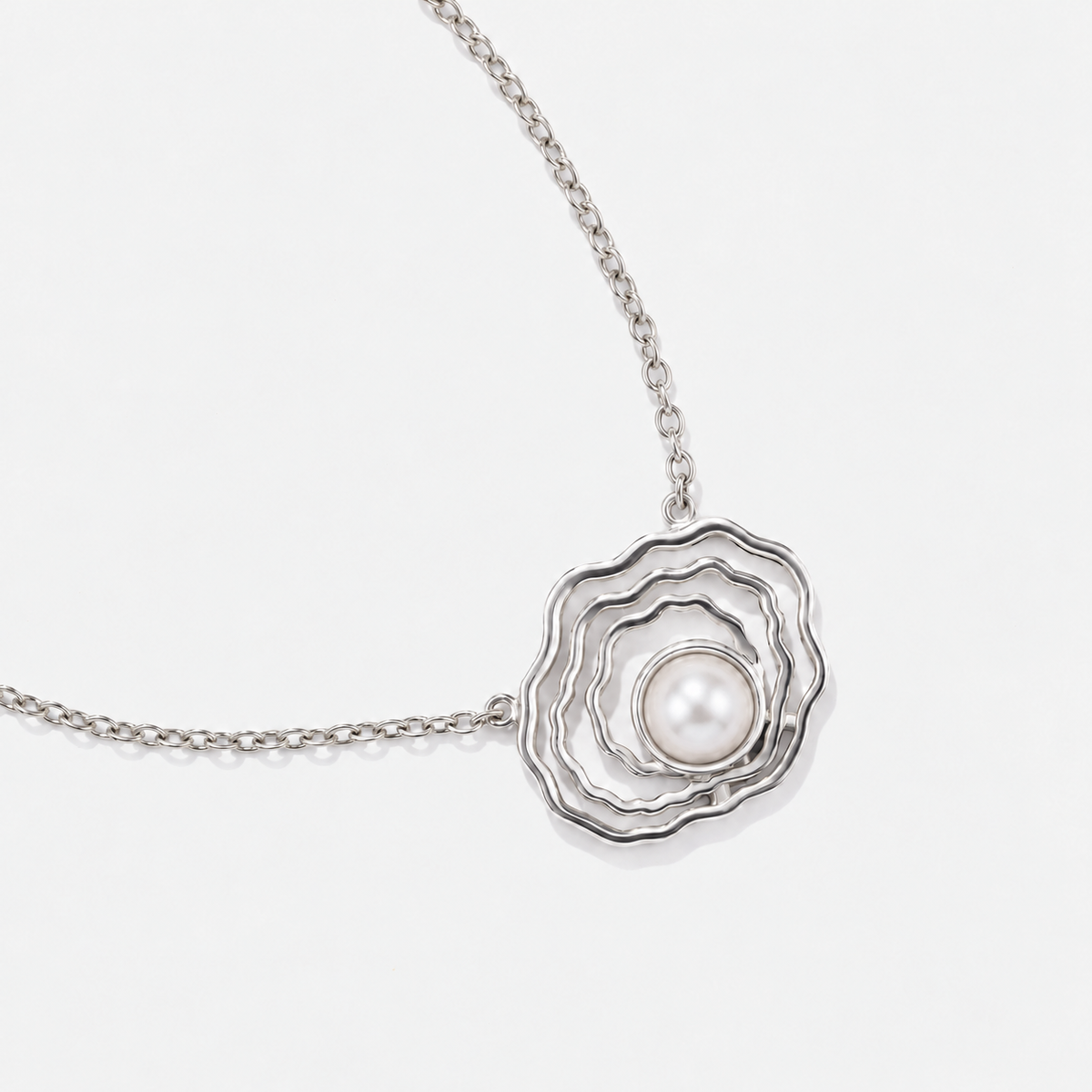 Bayside Mini Oyster Pearl Necklace