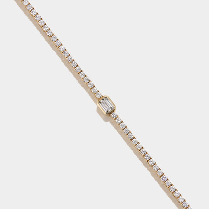 Emerald Tennis Bracelet