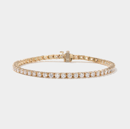 lab grown diamond tennis bracelet 