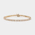 lab grown diamond tennis bracelet 
