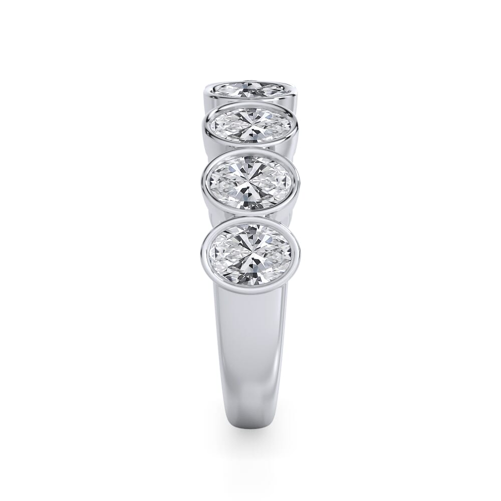 Highland | Oval Diamond Eternity Ring