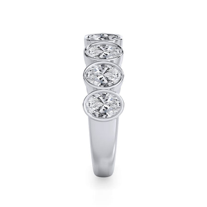 Highland | Oval Diamond Eternity Ring
