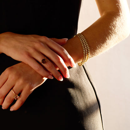 Emerald Tennis Bracelet