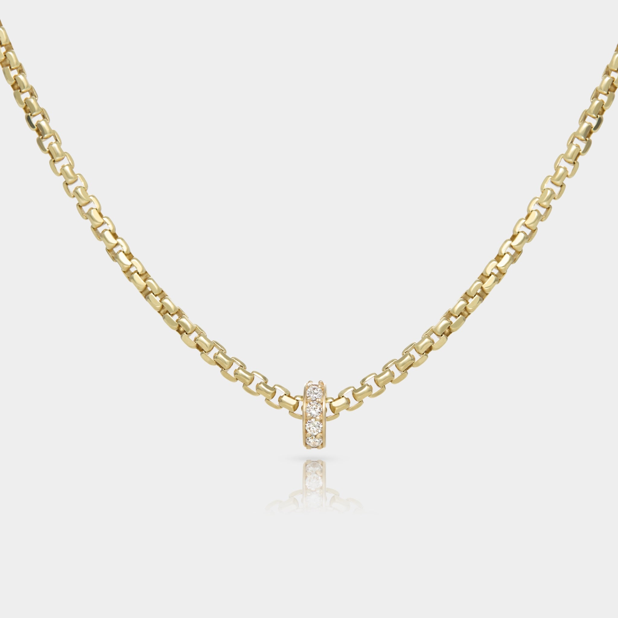 Diamond Rondelle Necklace
