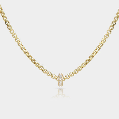 Diamond Rondelle Necklace