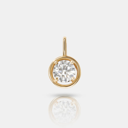 Lighthouse Beacon | Diamond Pendant Necklace in 14k Gold