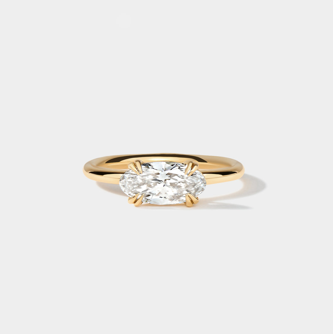 Aurora East-West Marquise Diamond Ring