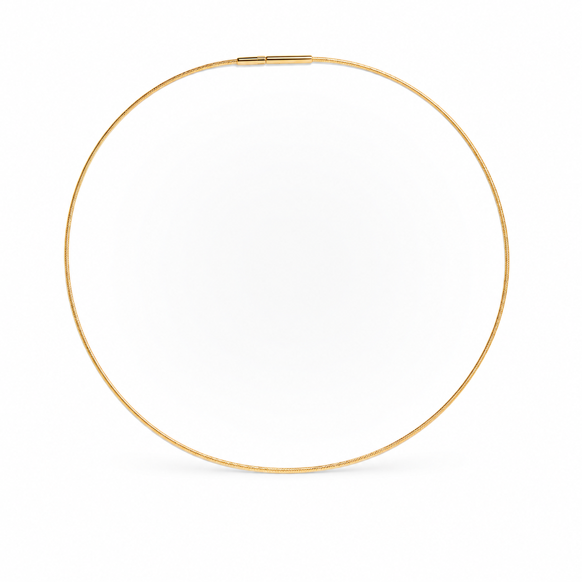 Minimalist 14k gold necklace