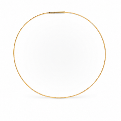 Minimalist 14k gold necklace